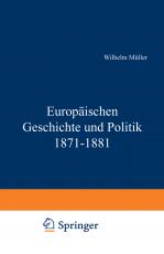 Cover-Bild Europäische Geschichte und Politik 1871–1881