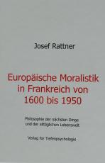 Cover-Bild Europäische Moralisitk in Frankreich von 1600 bis 1950