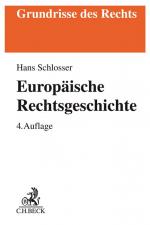 Cover-Bild Europäische Rechtsgeschichte