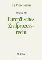 Cover-Bild Europäisches Zivilprozessrecht