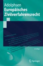 Cover-Bild Europäisches Zivilverfahrensrecht