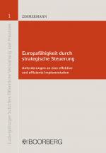 Cover-Bild Europafähigkeit durch strategische Steuerung