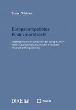 Cover-Bild Europakompatibles Finanzmarktrecht