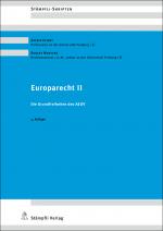 Cover-Bild Europarecht II