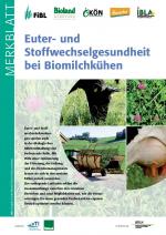 Cover-Bild Euter- und Stoffwechselgesundheit bei Biomilchkühen
