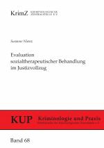 Cover-Bild Evaluation sozialtherapeutischer Behandlung im Justizvollzug
