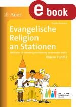 Cover-Bild Evangelische Religion an Stationen 1-2 Inklusion