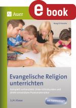 Cover-Bild Evangelische Religion unterrichten - Klasse 3+4