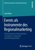 Cover-Bild Events als Instrumente des Regionalmarketing