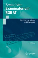 Cover-Bild Examinatorium BGB AT