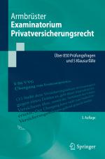 Cover-Bild Examinatorium Privatversicherungsrecht