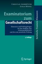 Cover-Bild Examinatorium zum Gesellschaftsrecht