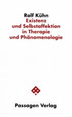 Cover-Bild Existenz und Selbstaffektion in Therapie und Phänomenologie