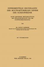 Cover-Bild Experimentelle Grundlagen der Multifaktoriellen Genese der Schizophrenie