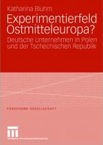 Cover-Bild Experimentierfeld Ostmitteleuropa?