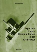 Cover-Bild Experten-Laien-Kommunikation in der Architektur