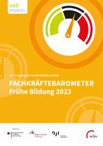 Cover-Bild Fachkräftebarometer Frühe Bildung 2023