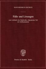 Cover-Bild Fälle und Lösungen