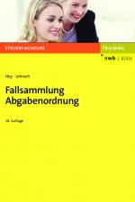 Cover-Bild Fallsammlung Abgabenordnung