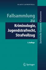 Cover-Bild Fallsammlung zu Kriminologie, Jugendstrafrecht, Strafvollzug