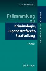 Cover-Bild Fallsammlung zu Kriminologie, Jugendstrafrecht, Strafvollzug