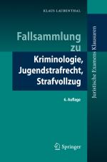 Cover-Bild Fallsammlung zu Kriminologie, Jugendstrafrecht, Strafvollzug