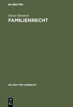 Cover-Bild Familienrecht