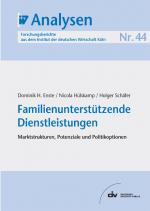 Cover-Bild Familienunterstützende Dienstleistungen