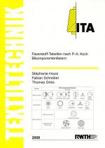Cover-Bild Faserstoff-Tabellen nach P.-A. Koch. Bikomponentenfasern