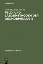 Cover-Bild Feld- und Labormethoden der Geomorphologie