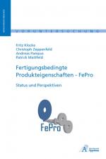 Cover-Bild Fertigungsbedingte Produkteigenschaften - FePro
