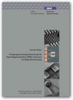 Cover-Bild Fertigungstechnologieentwicklung für Giant Magnetoresistive (GMR-) Sensoren zur Magnetfeldmessung