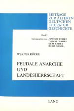 Cover-Bild Feudale Anarchie und Landesherrschaft