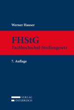 Cover-Bild FHStG Kurzkommentar Fachhochschul-Studiengesetz