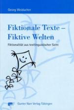 Cover-Bild Fiktionale Texte - Fiktive Welten