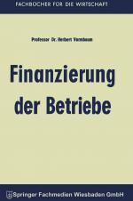 Cover-Bild Finanzierung der Betriebe