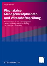 Cover-Bild Finanzkrise, Managementpflichten und Wirtschaftsprüfung