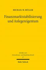 Cover-Bild Finanzmarktstabilisierung und Anlegereigentum