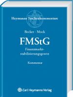 Cover-Bild Finanzmarktstabilisierungsgesetz (FMStG)