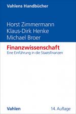 Cover-Bild Finanzwissenschaft