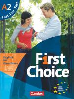 Cover-Bild First Choice - Englisch für Erwachsene - A2