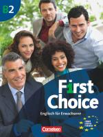 Cover-Bild First Choice - Englisch für Erwachsene - B2