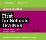 Cover-Bild First for Schools Trainer for the revised exam