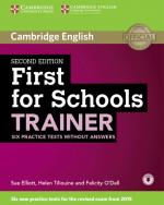 Cover-Bild First for Schools Trainer for the revised exam