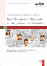 Cover-Bild First Generation Students an deutschen Hochschulen