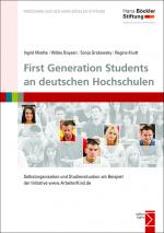 Cover-Bild First Generation Students an deutschen Hochschulen