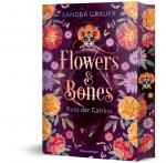 Cover-Bild Flowers & Bones, Band 2: Kuss der Catrina | Knisternde New Adult Romantasy - limitierte Auflage mit Farbschnitt!