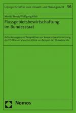 Cover-Bild Flussgebietsbewirtschaftung im Bundesstaat