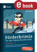 Cover-Bild Förderkrimis für den Deutschunterricht Klassen 5-7