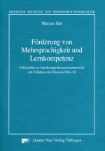 Cover-Bild Förderung von Mehrsprachigkeit und Lernkompetenz